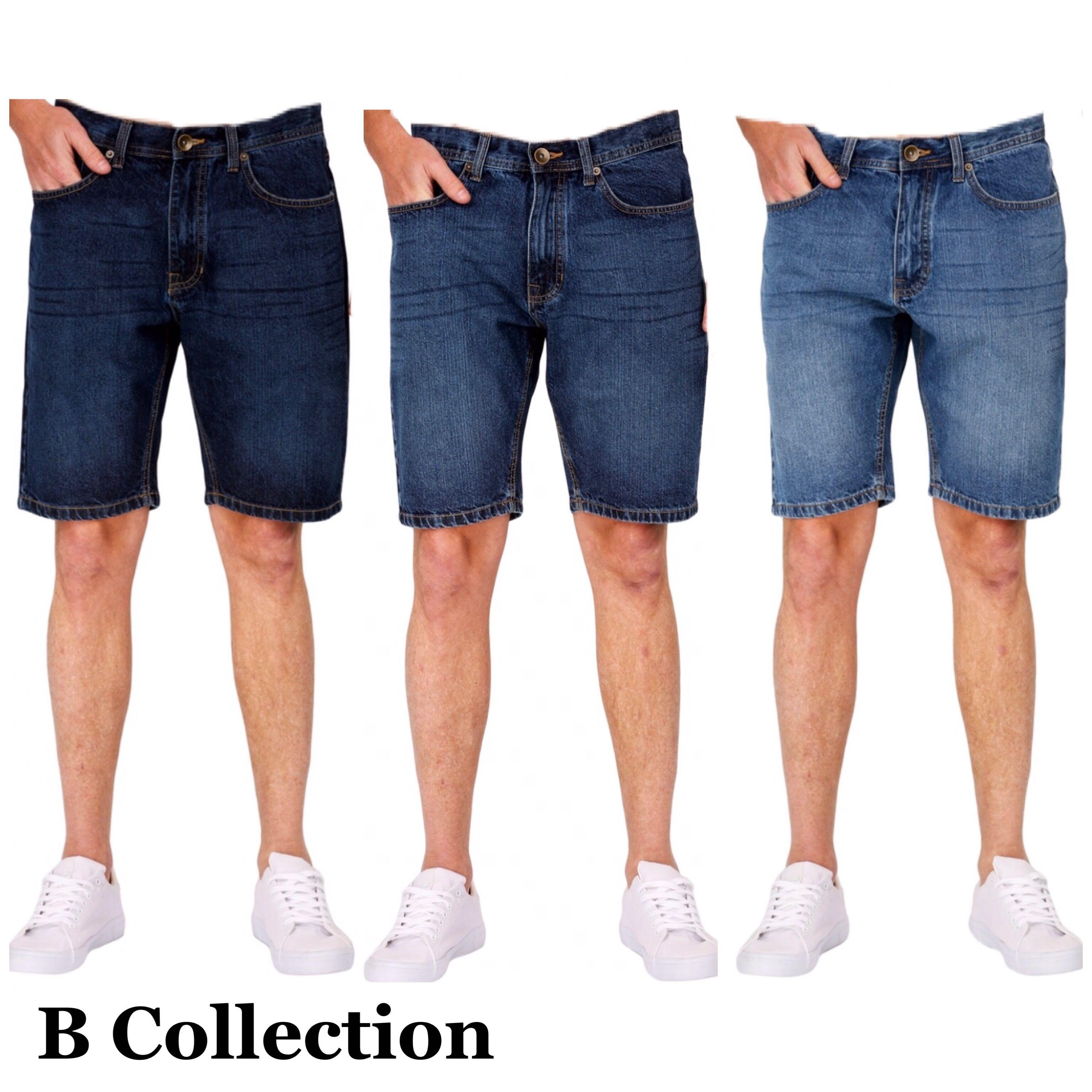 Size 32-42 Plussize Mens Denim Shorts 