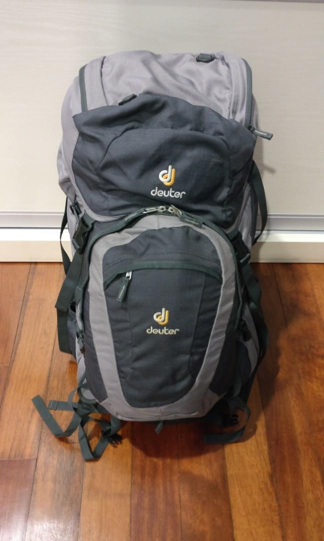 Deuter Quantum 70 + 10 Backpack with Daypack, Men's Fashion, Bags