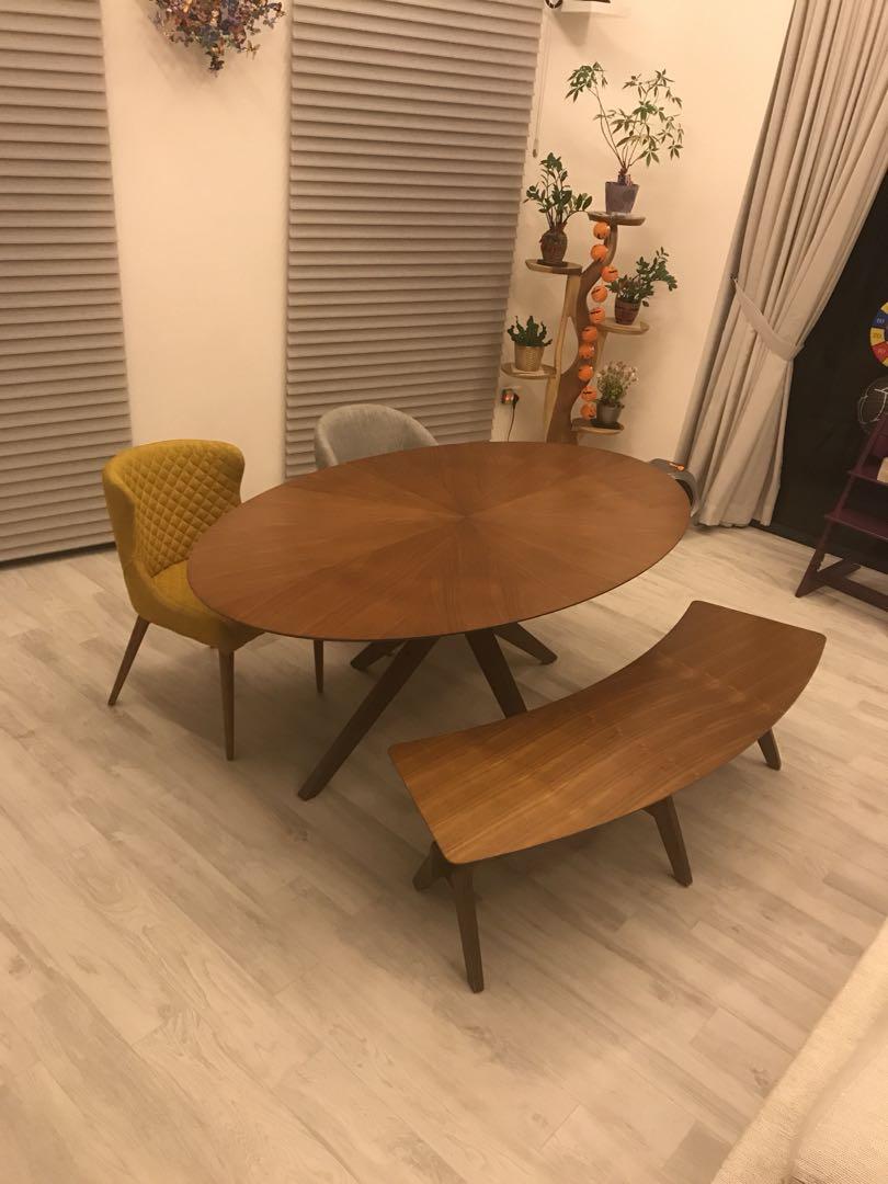 Dining Table Set With 2 Armchairs Furniture Tables Chairs On Carousell