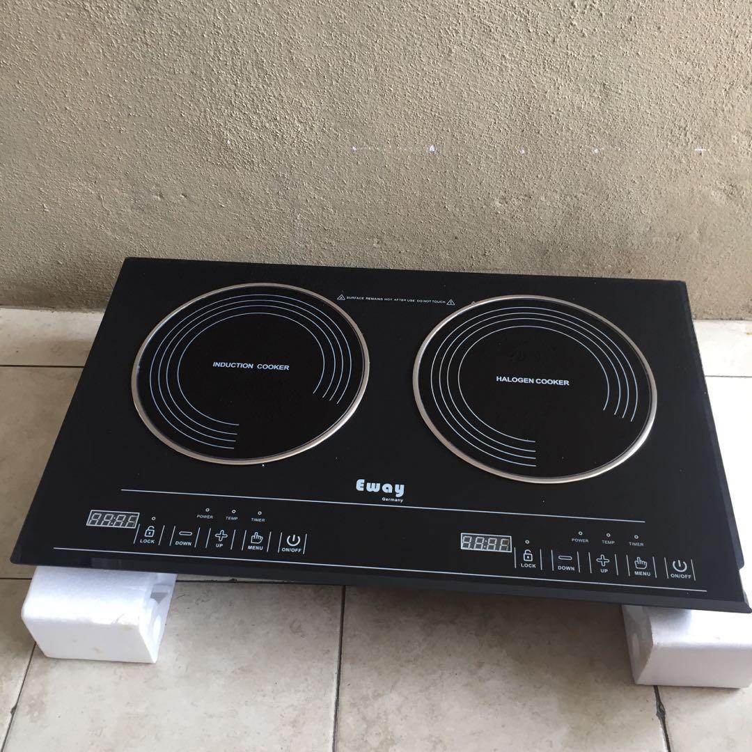 Eway Germany Double Induction Halogen Cooker Kitchen Appliances On Carousell