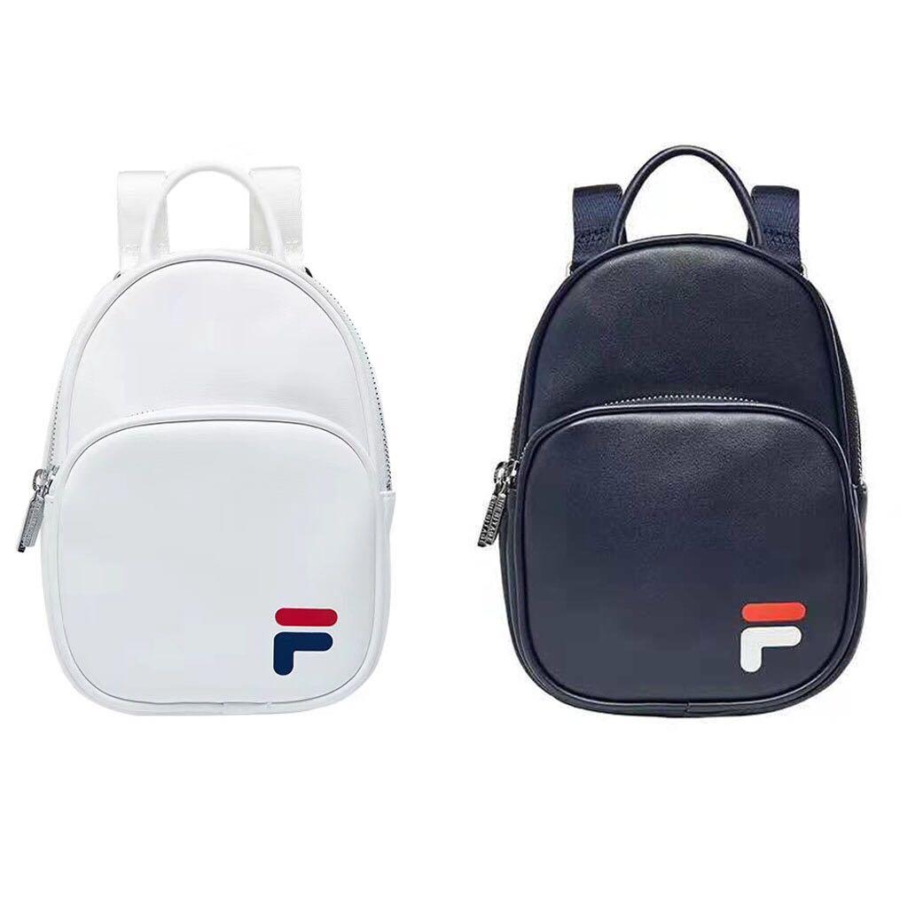 fila leather backpack