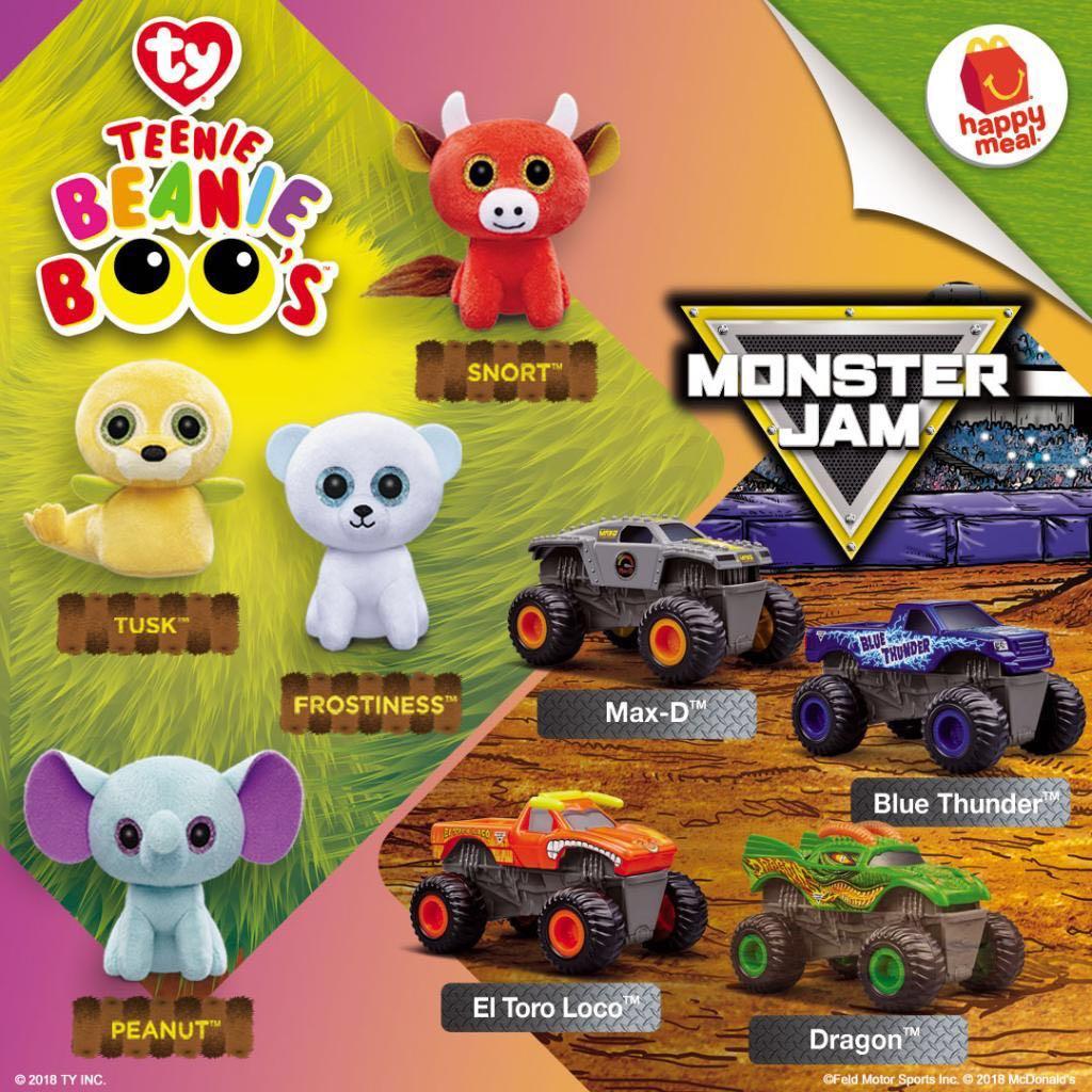 Monster jam happy meal 2019 2025