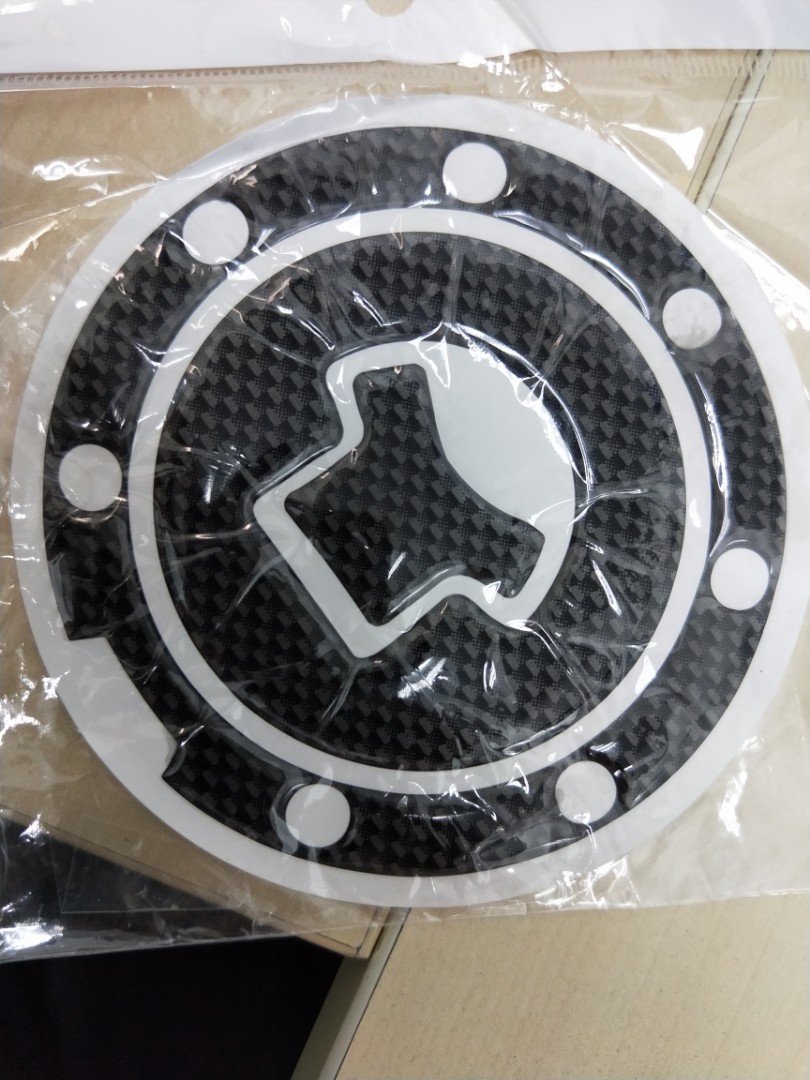 HONDA FUEL CAP STICKER, Motorcycles, Motorcycle Accessories on Carousell