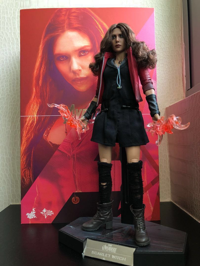 HOT TOYS Scarlet Witch Avengers Age of Ultron Hobbies Toys