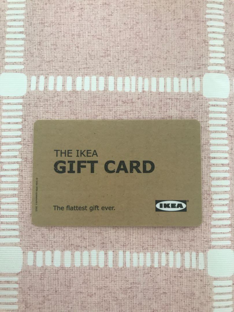 Ikea Gift Card Entertainment Gift Cards Vouchers On Carousell