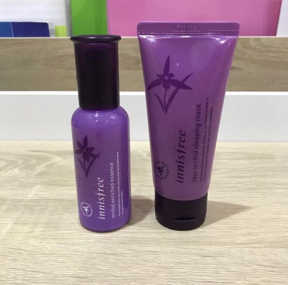 Innisfree Orchid Enriched Essence/ Mask, Beauty & Personal Care, Face