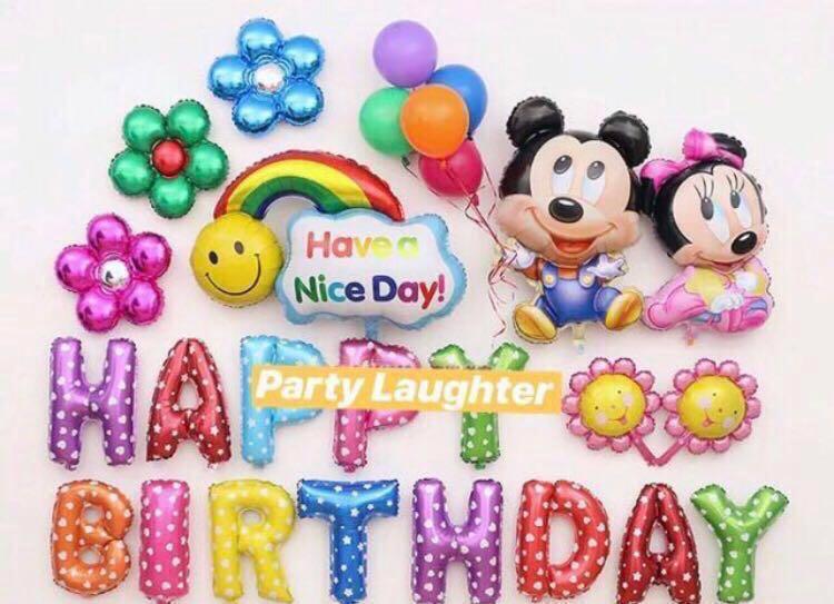 In Stock Happy Birthday Party Decoration Set Baby Mickey