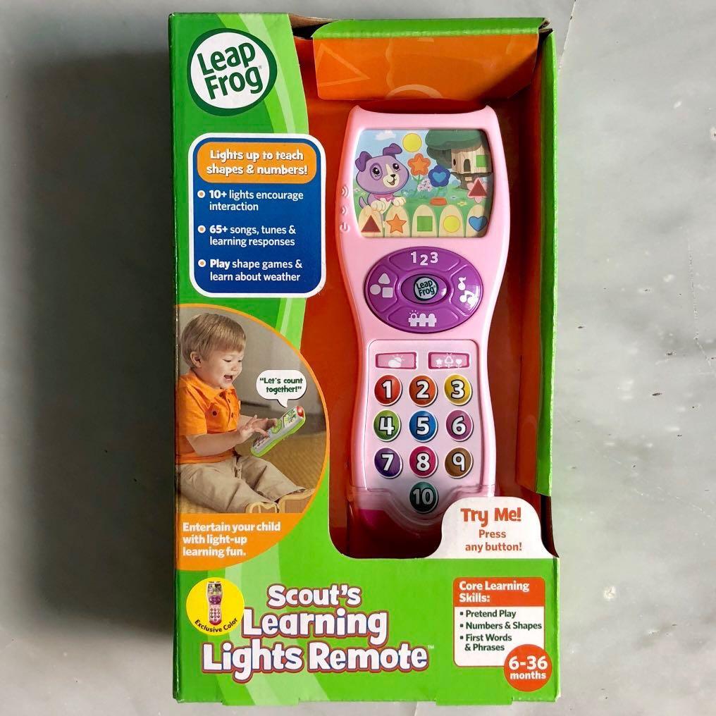 Leapfrog violet's learning lights deals remote