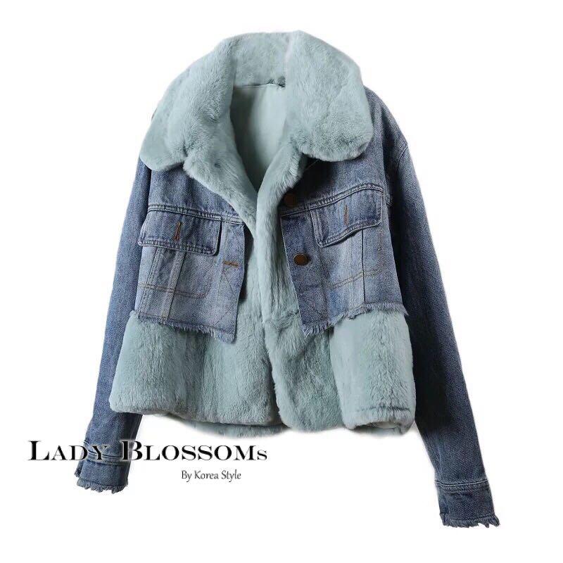 jeans with fur inside