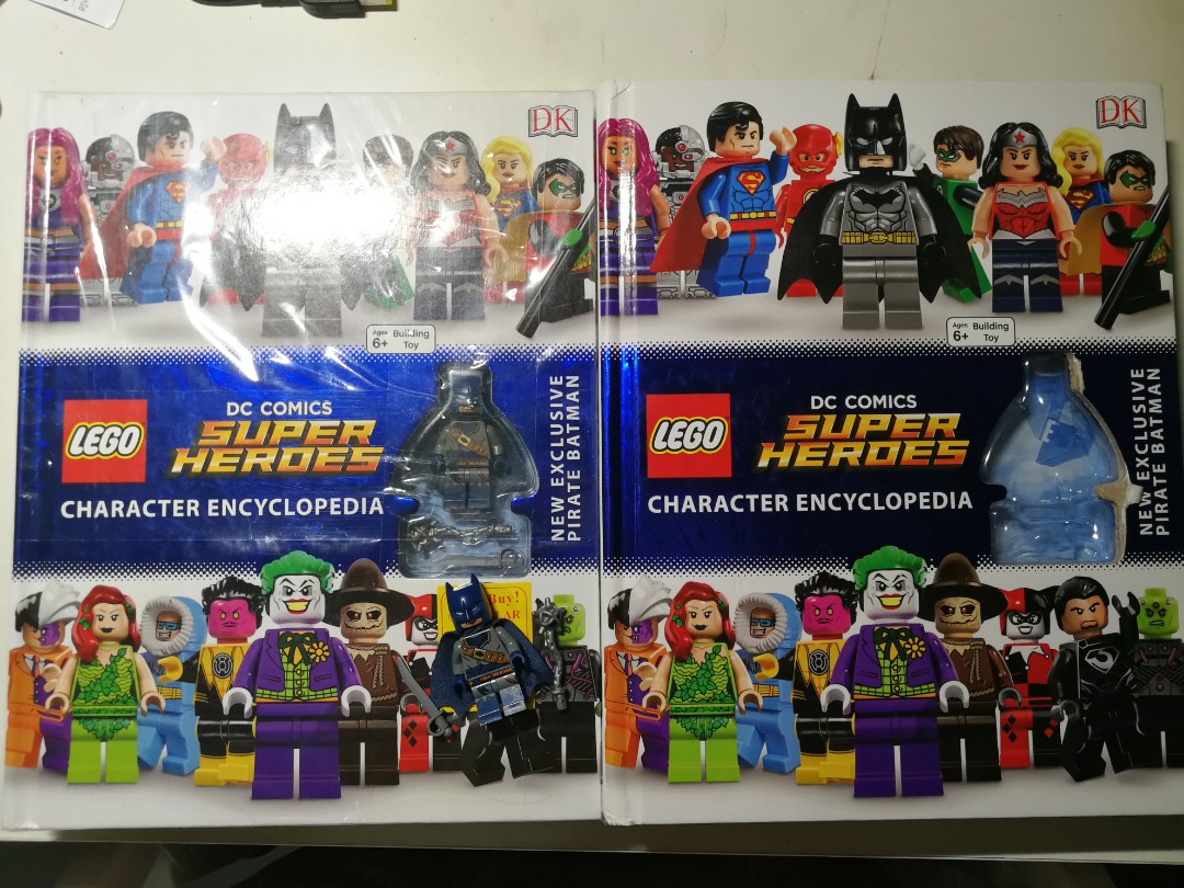 Lego Dc Super Heroes Character Encyclopedia Includes Exclusive Pirate Batman Minifigure 2934