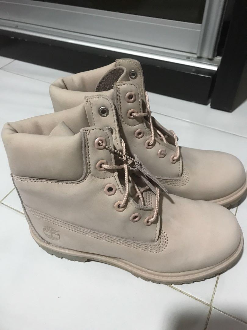 timberland dusty pink