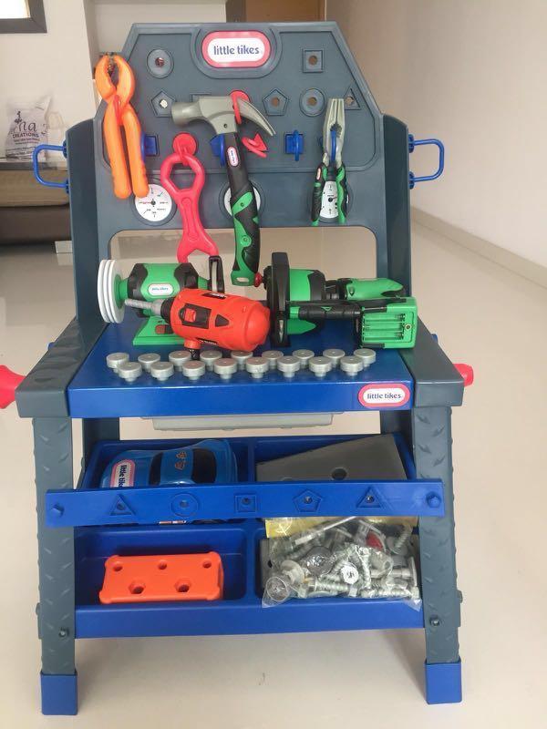 little tikes workbench with engine