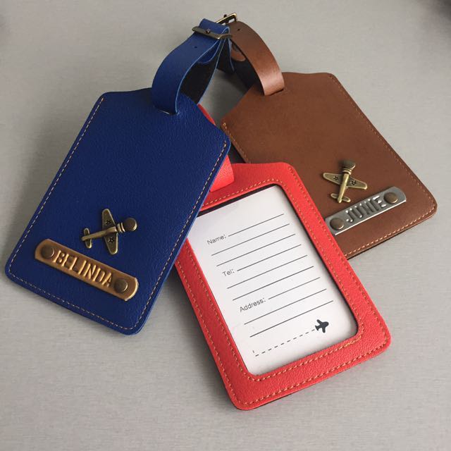 travel tags personalised