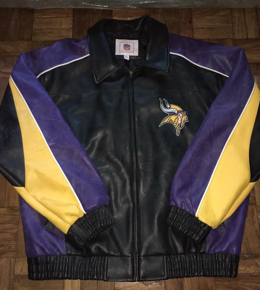nfl leather coats