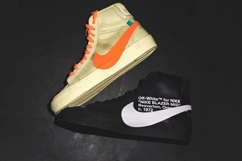nike blazer mens orange