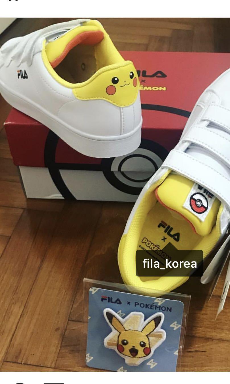 Pikachu fila outlet
