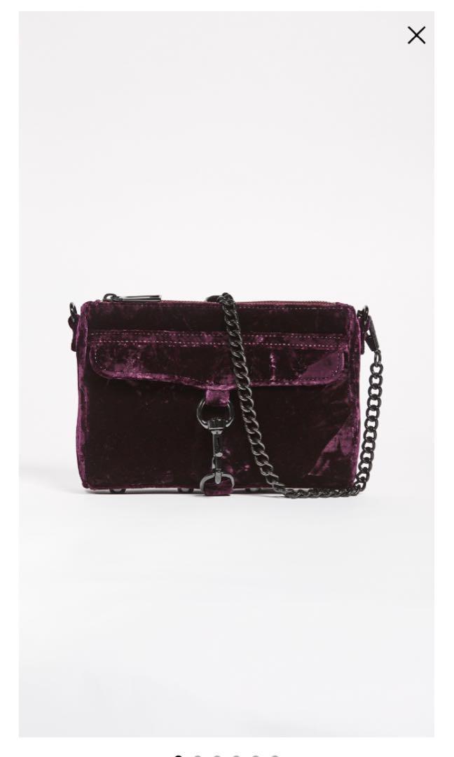 Rebecca minkoff velvet bag online