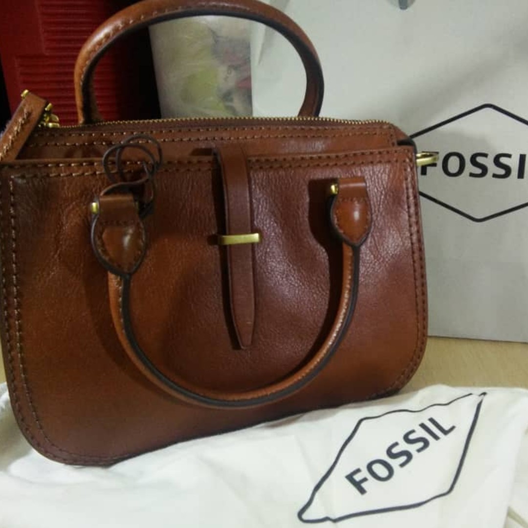 Ryder Large Satchel Fossil Brand Bag Women s Fashion Bags Wallets Purses Pouches on Carousell