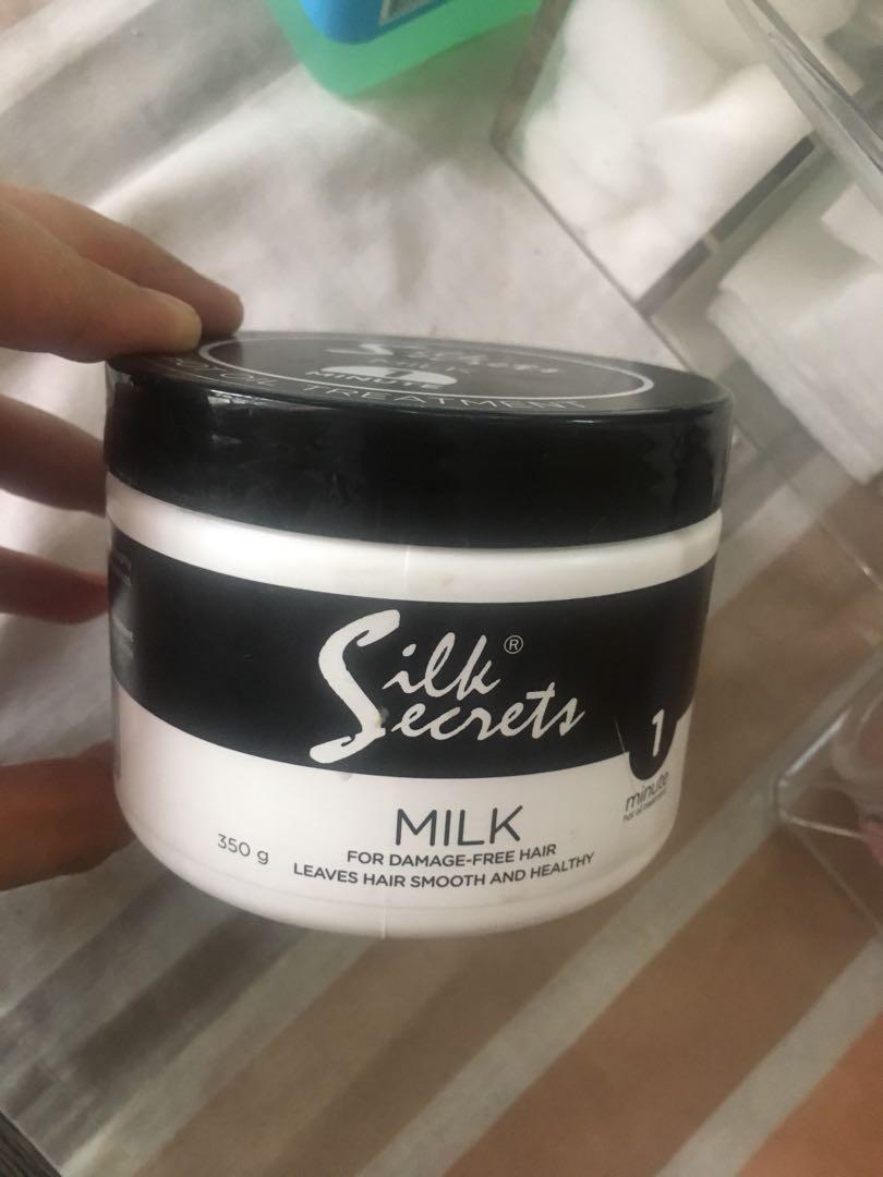 Silk secrets hot oil treatment (milk), Beauty & Personal Care, Bath