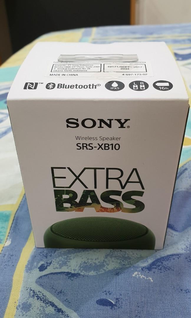 Sony SRS-XB10, Audio, Soundbars, Speakers & Amplifiers on Carousell