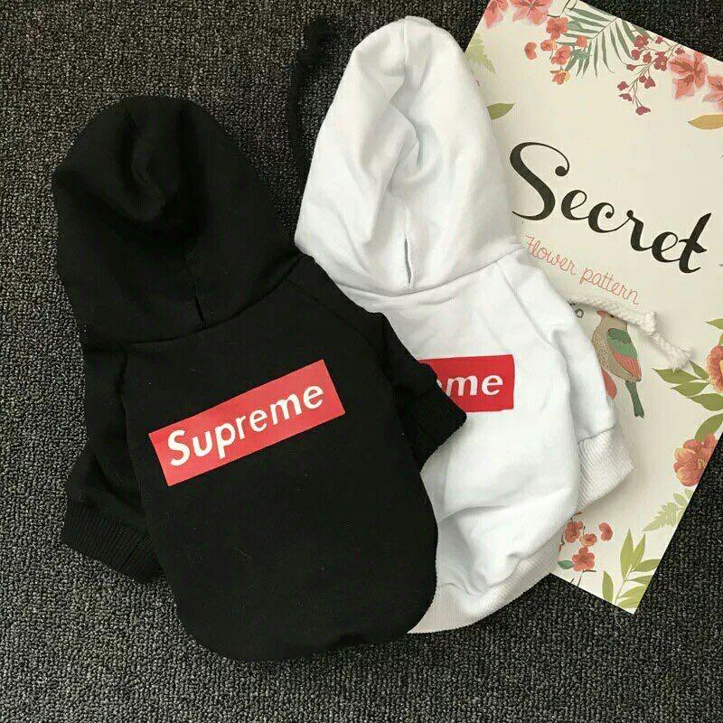 Supreme hoodie for dogs online