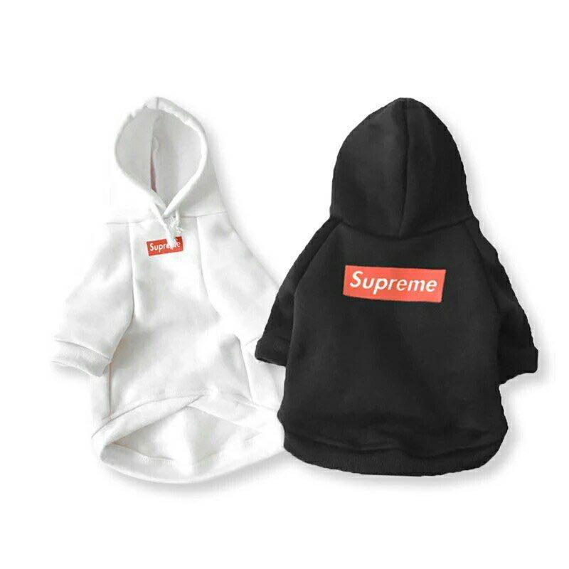 Supreme hot sale hoodie dog