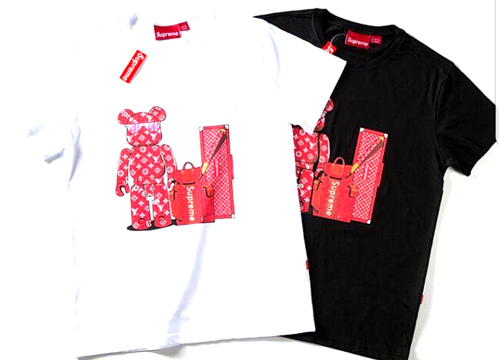 Supreme And Louis Vuitton Box Logo Shirt  HighQuality Printed Brand