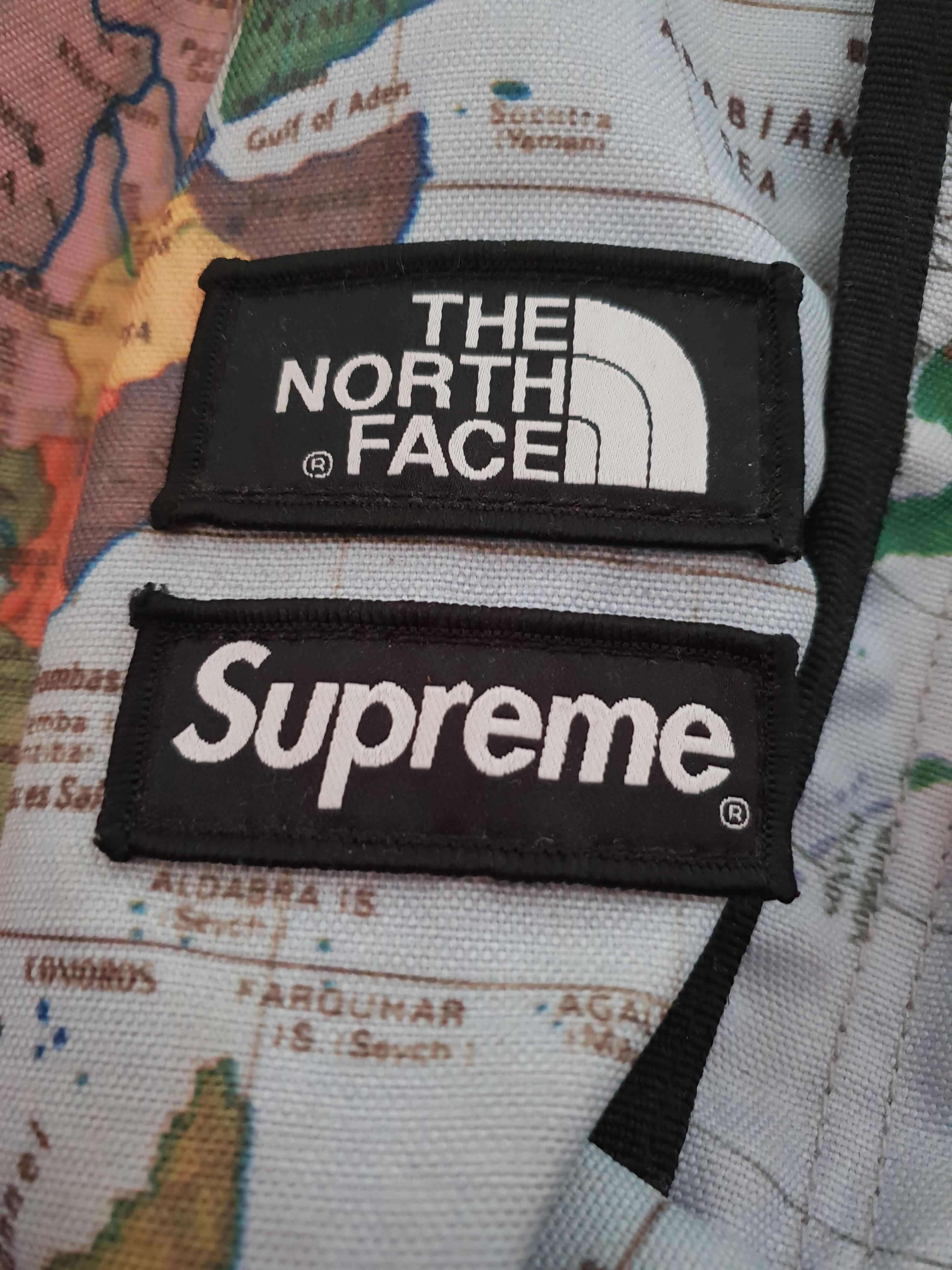 Supreme tnf map backpack outlet