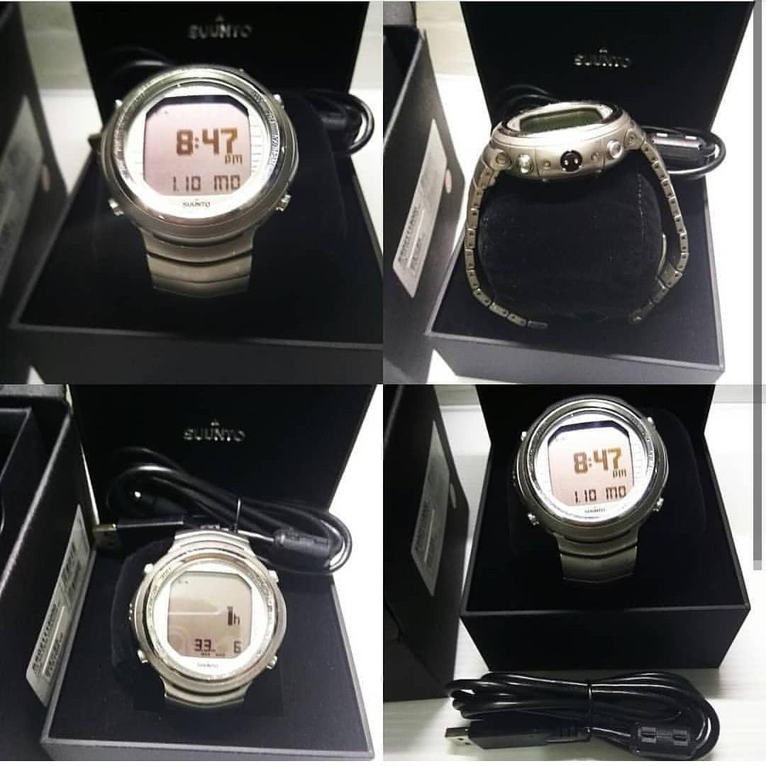 Suunto dx silver titanium dive computer Men s Fashion Watches Accessories Watches on Carousell