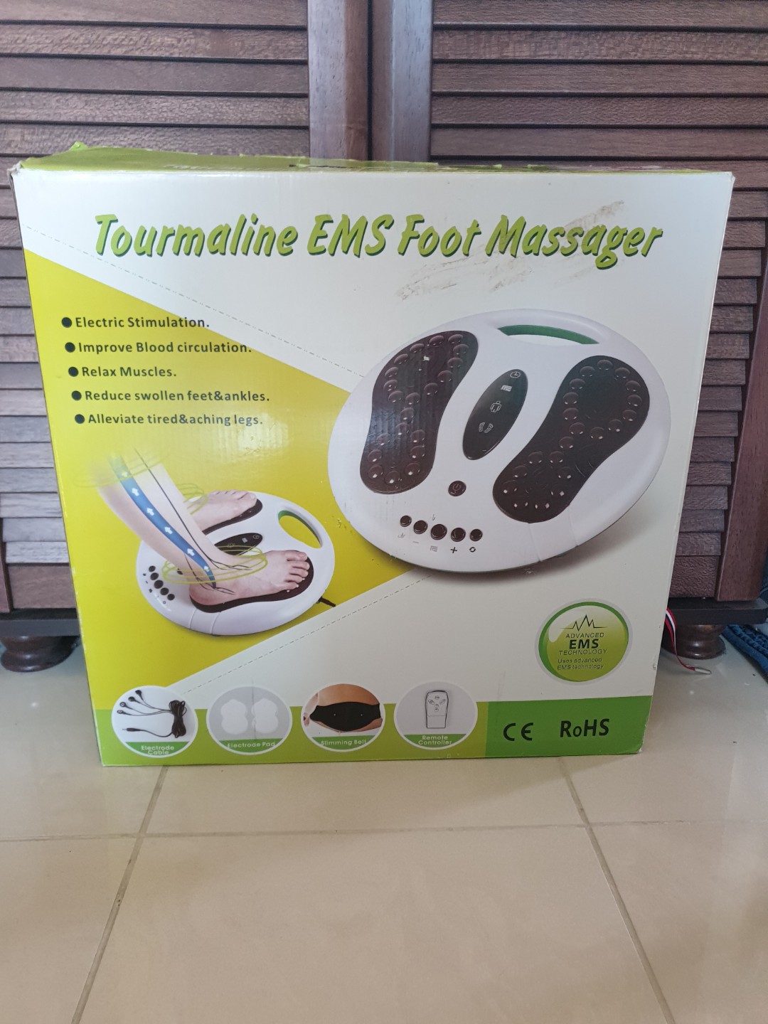 Tourmaline EMS Foot Massager, Everything Else on Carousell