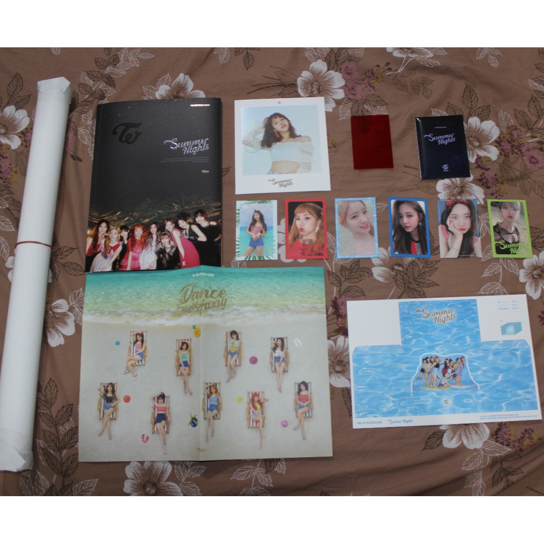 Twice Summer Nights C Version Hobbies Toys Memorabilia Collectibles K Wave On Carousell