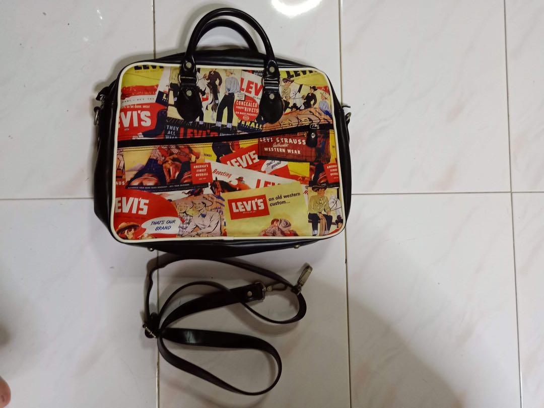 levis leather bag