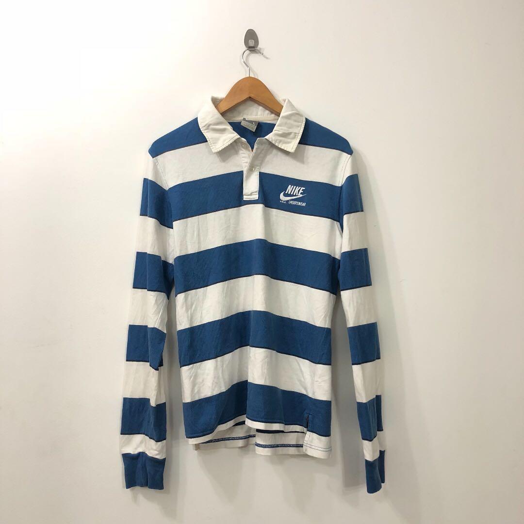 VINTAGE RUGBY POLO T, Men's Tops & Sets, Tshirts Shirts on Carousell