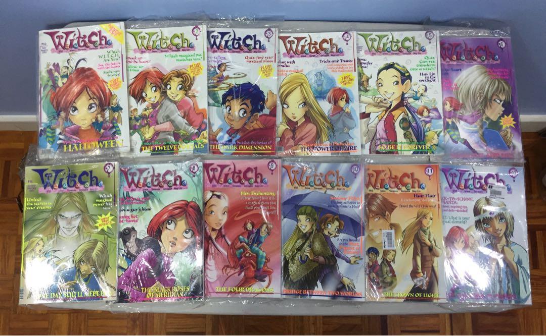 W.I.T.C.H. (WITCH comic series) Vol. 1-12 on Carousell