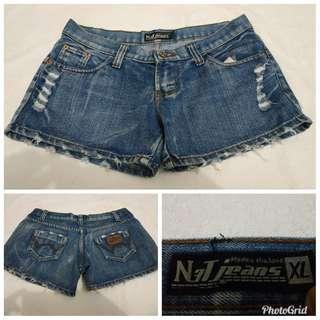 Ripped Jean shortpants