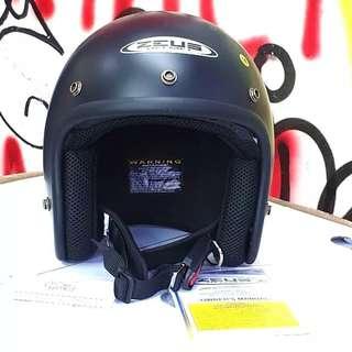 Helm halface retro bogo zeus 385c