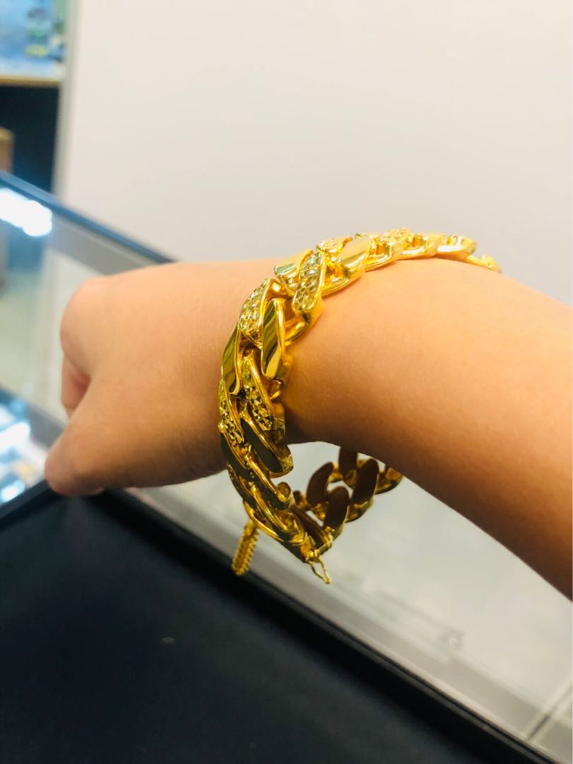bracelet real gold