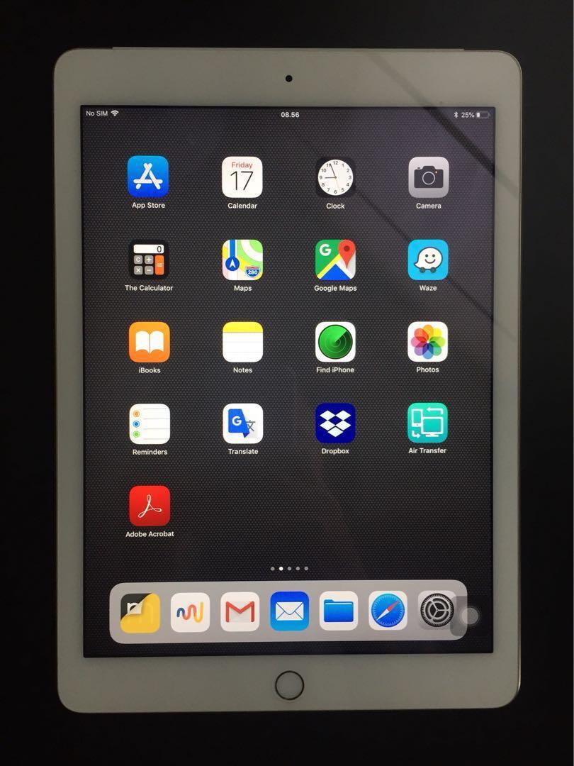 Apple iPad Air 2 64GB Gold WiFi Good Condition