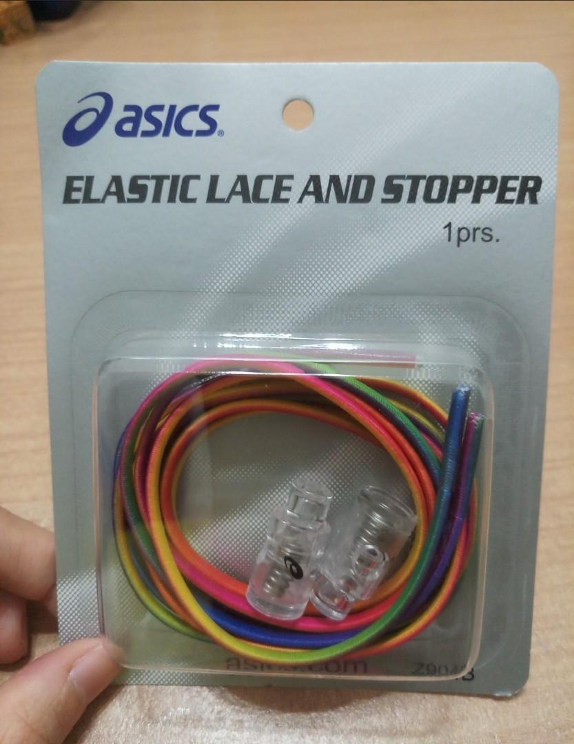 asics elastic laces