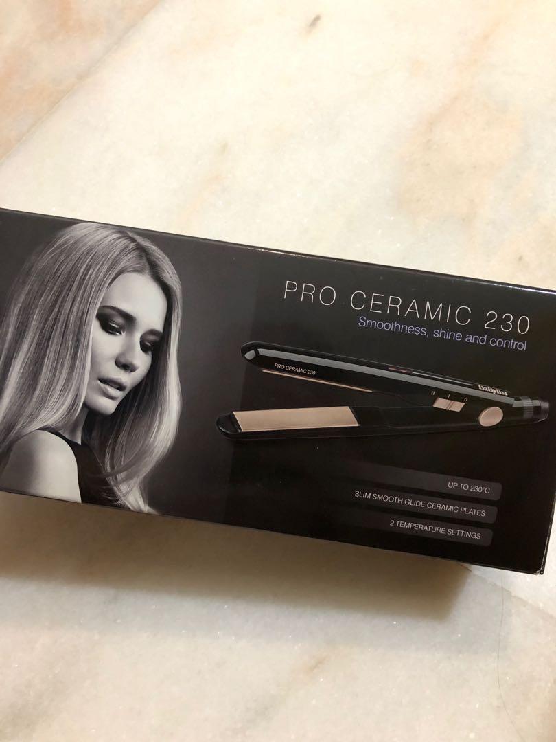 Babyliss 2069u ceramic pro 230 hair straightener online