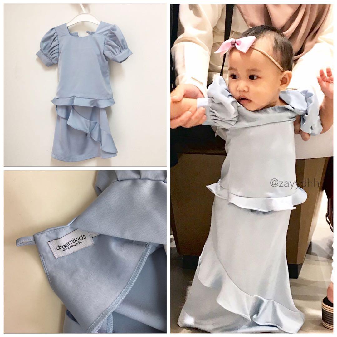 Fesyen baju raya baby girl online