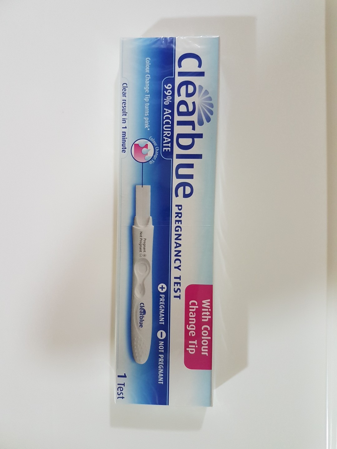 Bn Clear Blue Pregnancy Test Kit Babies Kids Maternity Care On Carousell