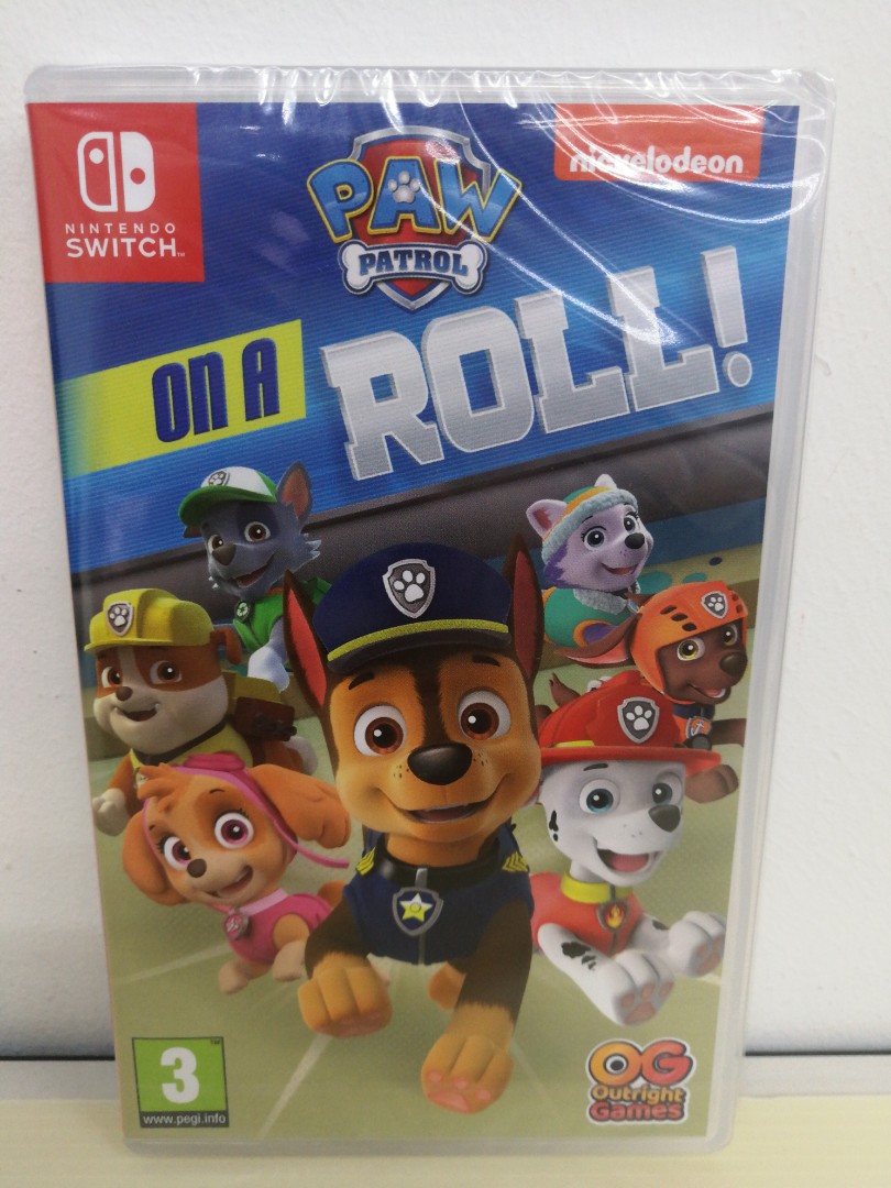 paw patrol game for switch