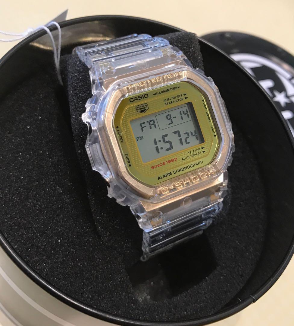 casio g shock protection gold
