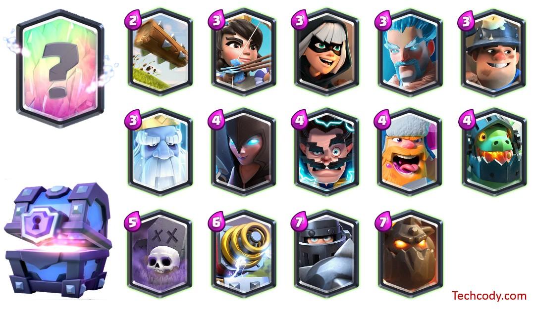 Legendary cards in clash royale deals