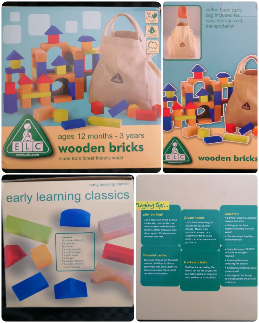 ELC Wooden Bricks