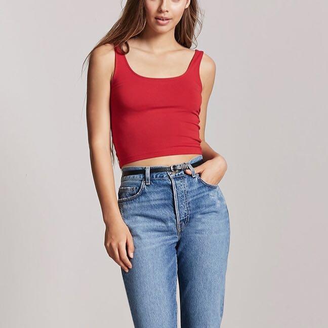 Forever 21 sales red tank top