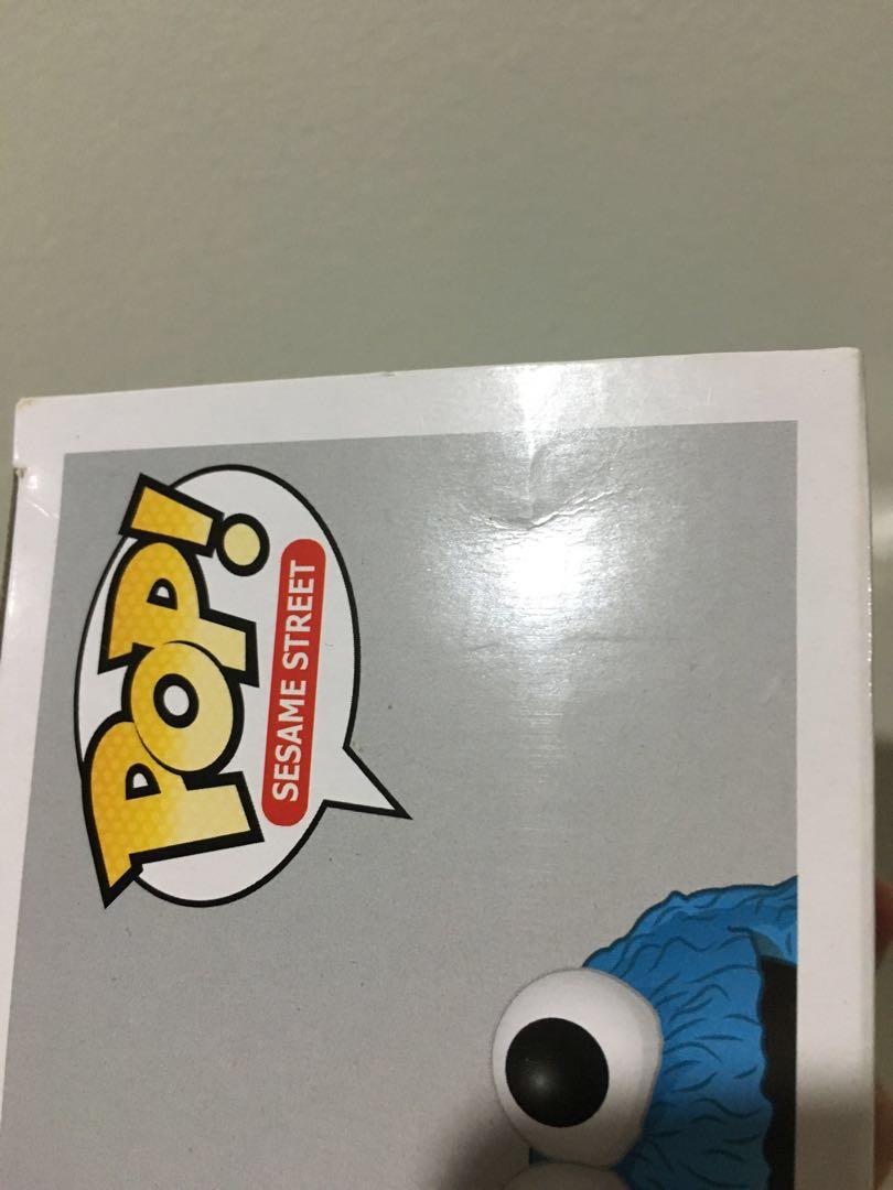 Funko Pop Sesame Street Flocked Cookie Monster 2015 NYCC Exclusive