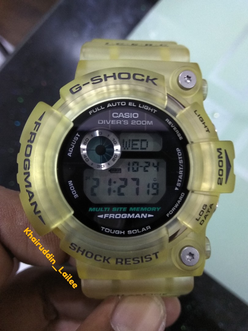 G-Shock Frogman GW-202 ICERC, Men's Fashion, Watches