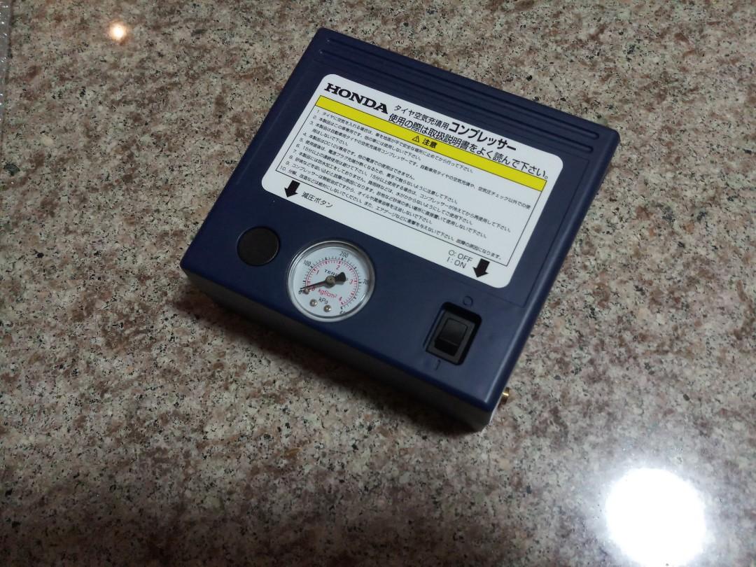 Honda original tyre air pump, Car 